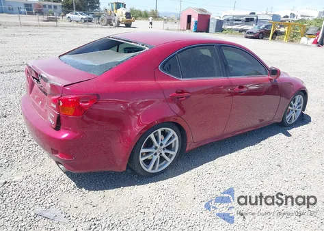 2006 Lexus Is 350 z USA, uszkodzony, nr VIN JTHBE262562002899